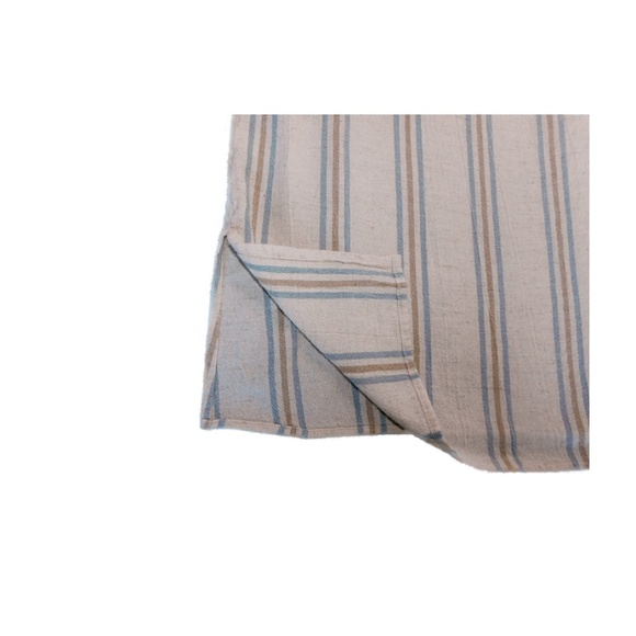 J. Jill Pure Jill Striped Embroidered Tunic - Neutral Colors - Size 2X - Picture 6 of 8